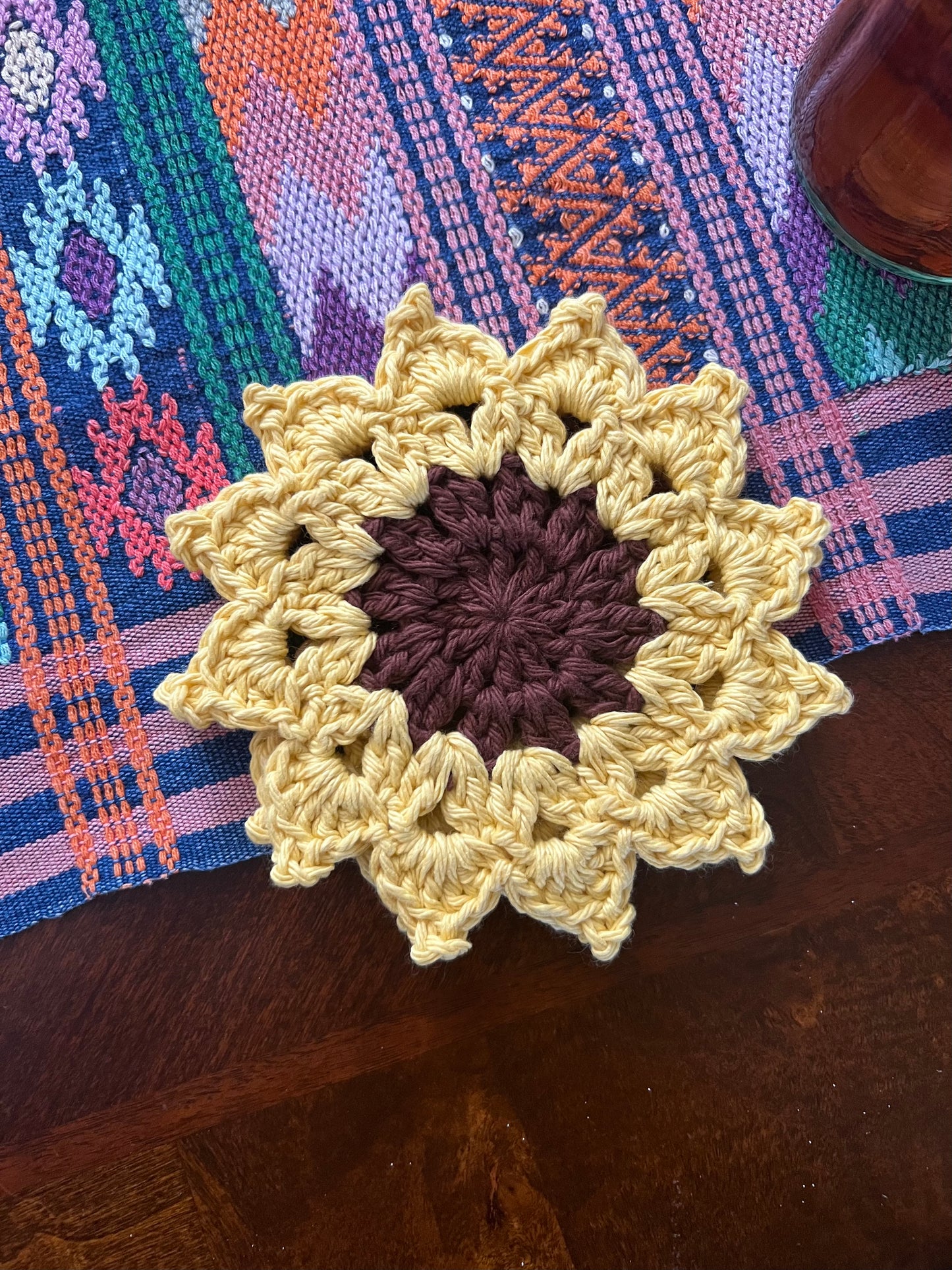 Sunflower Coasters