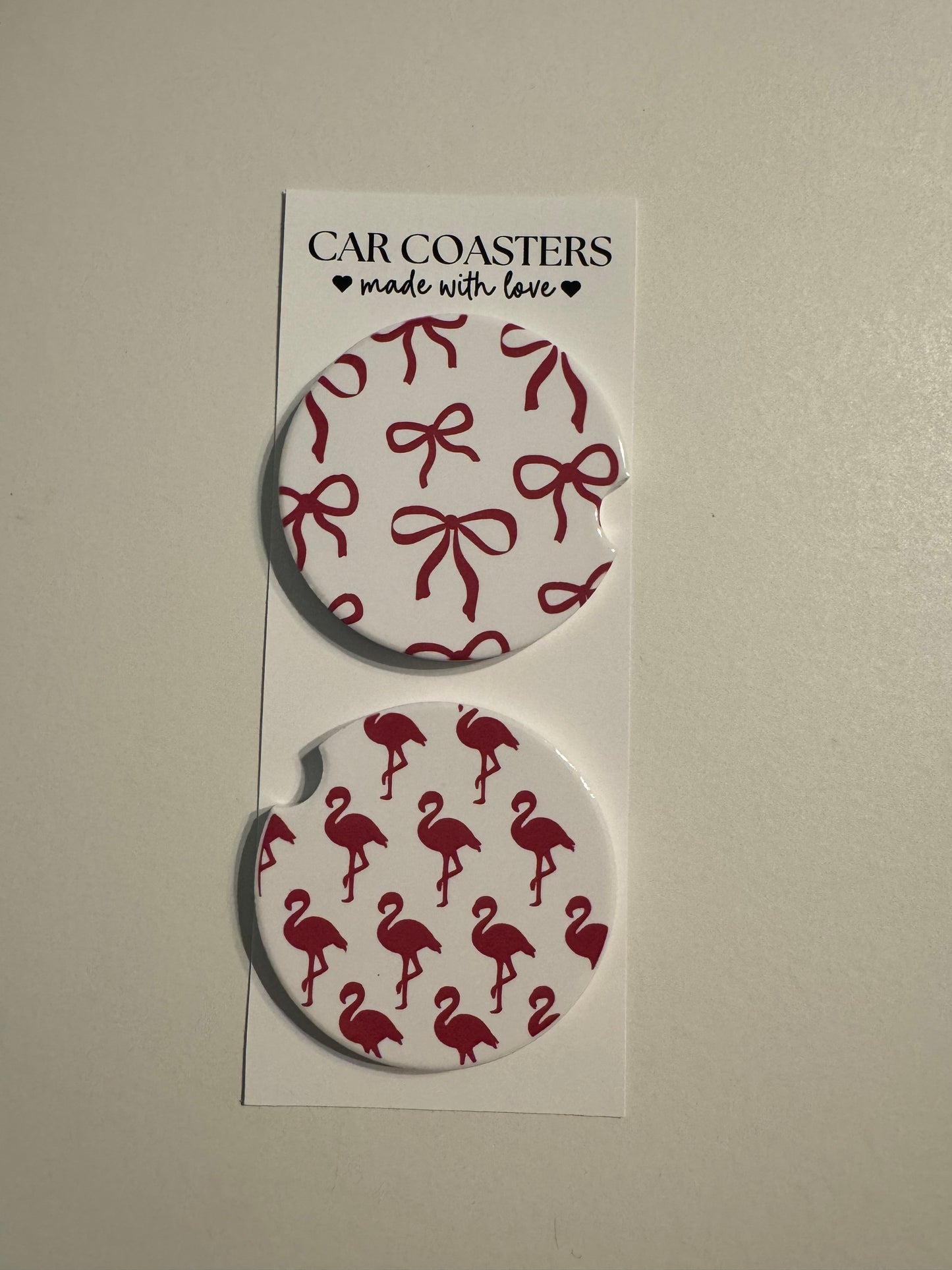 Ceramic Car Coasters