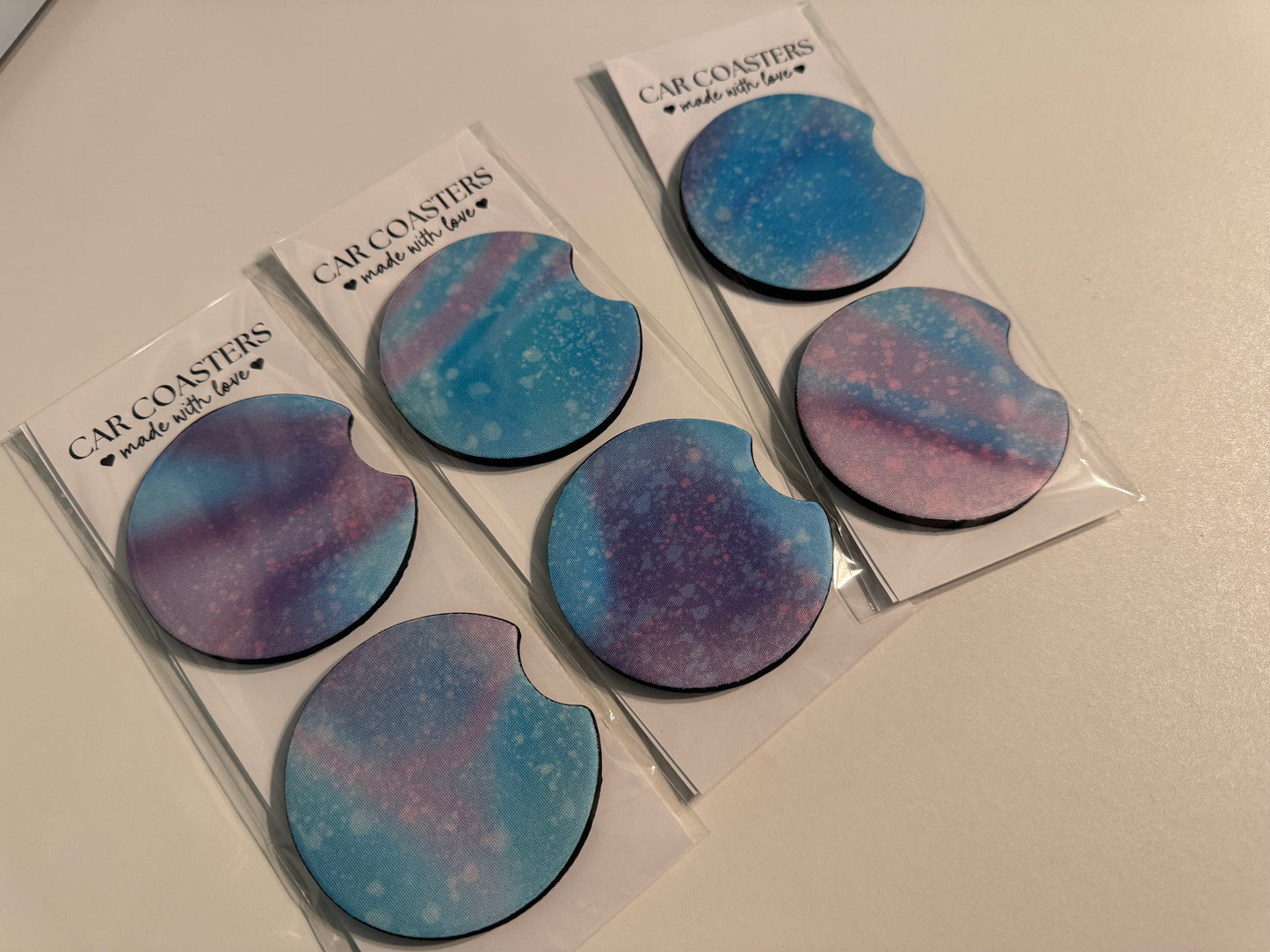 Neoprene Car Coasters