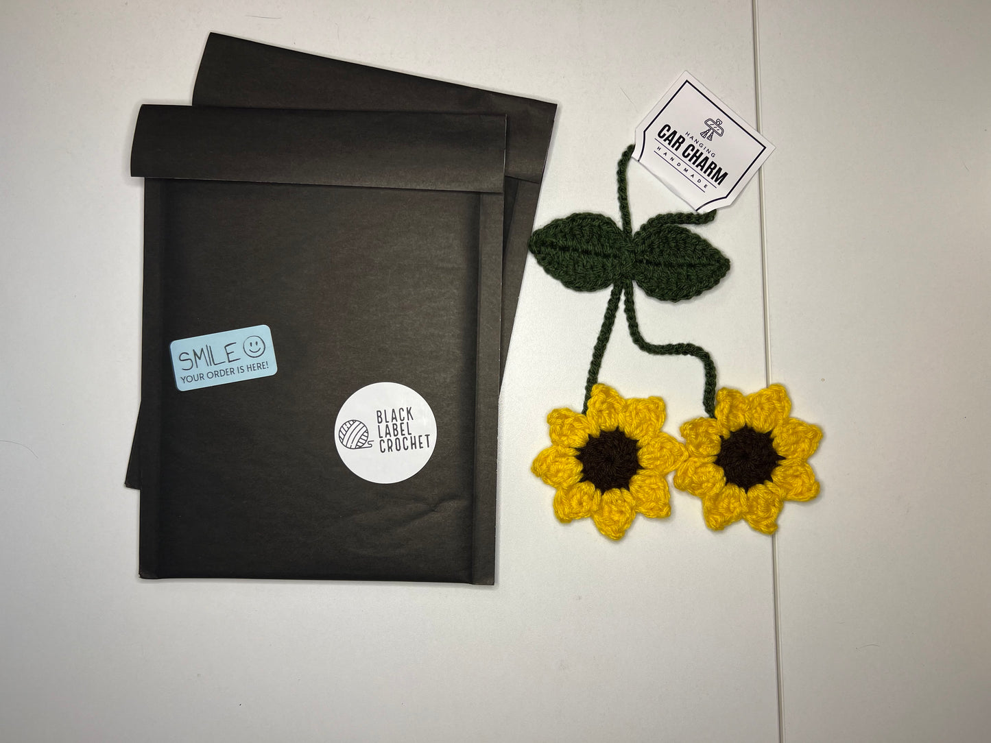 Sunflower Car Charm