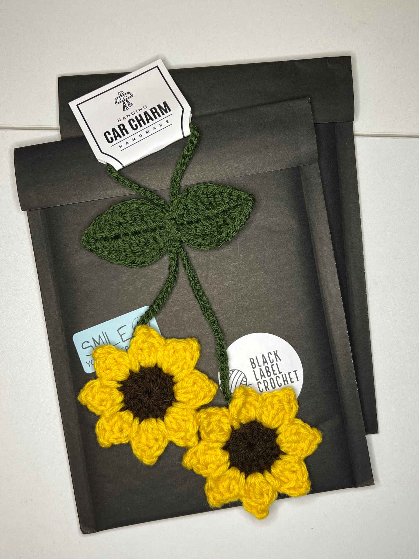 Sunflower Car Charm