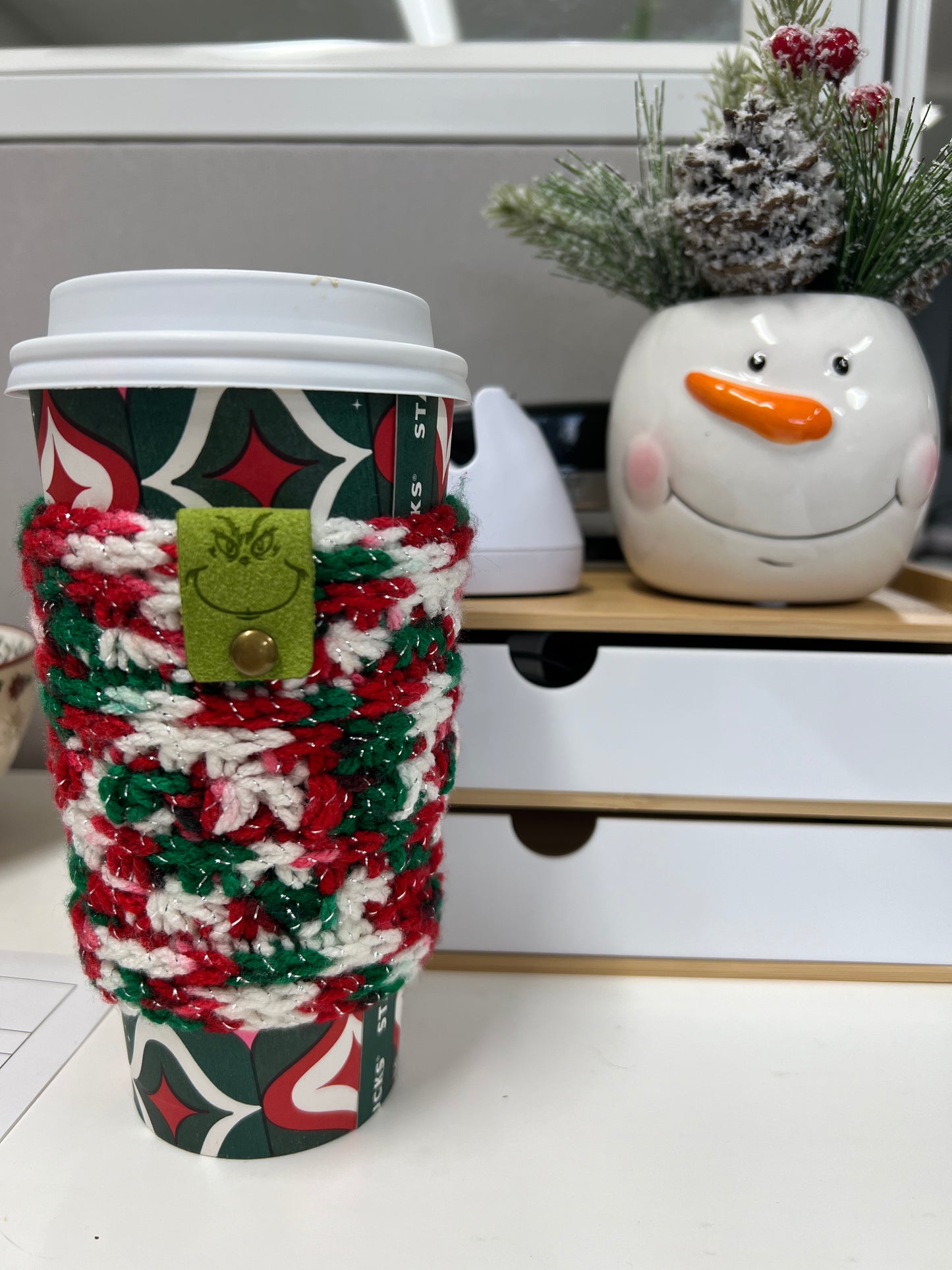 Christmas Cup Cozy