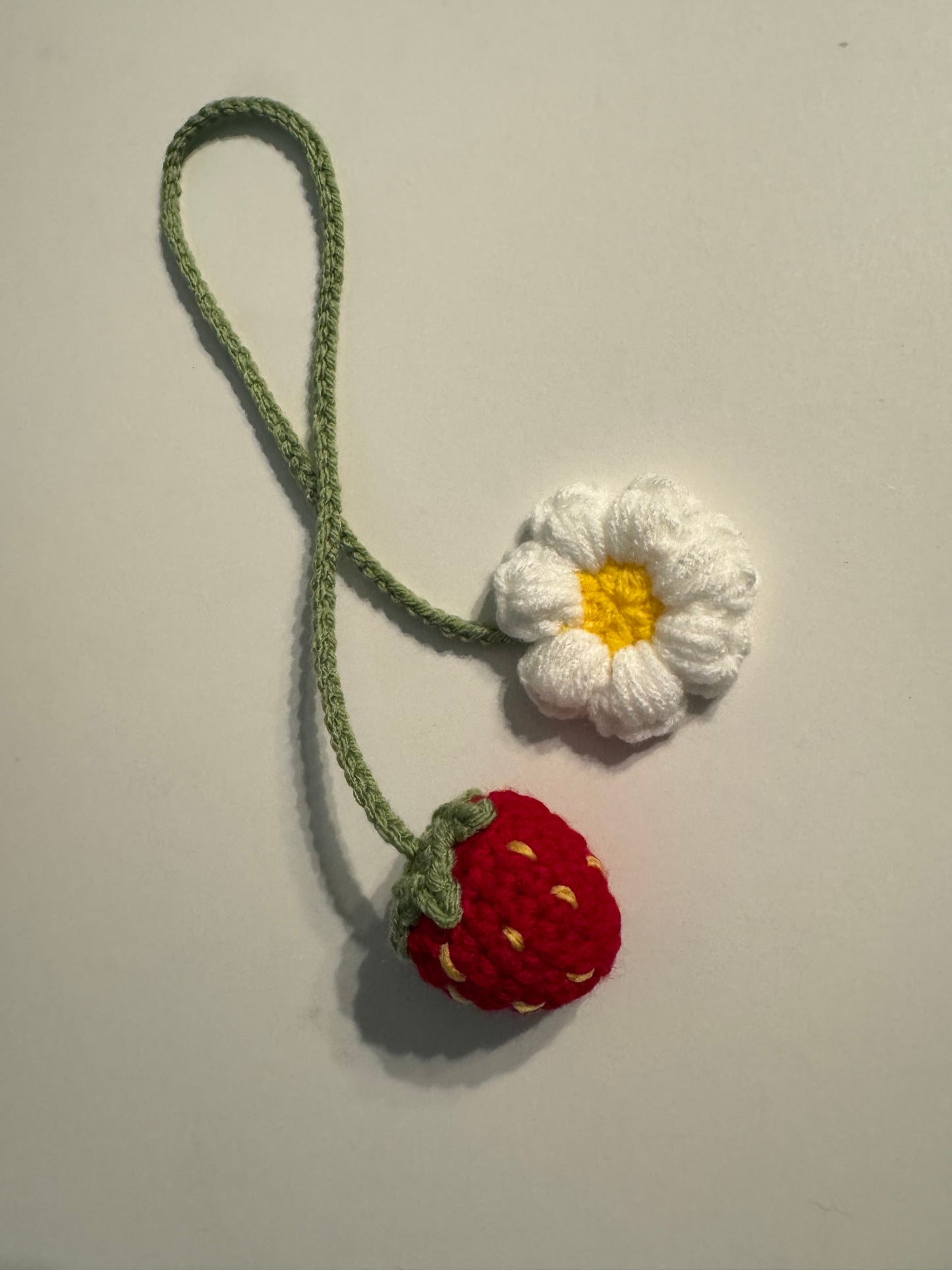 Strawberry Car Charm