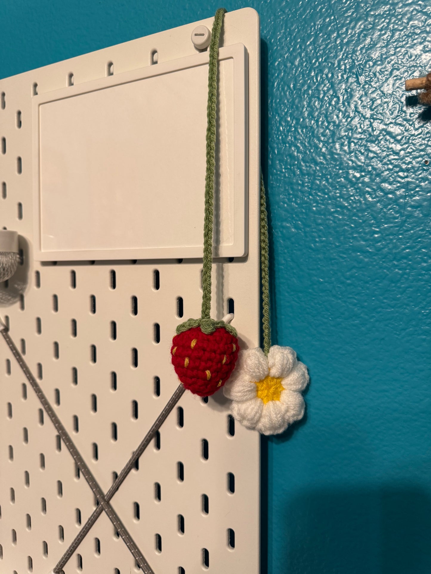 Strawberry Car Charm