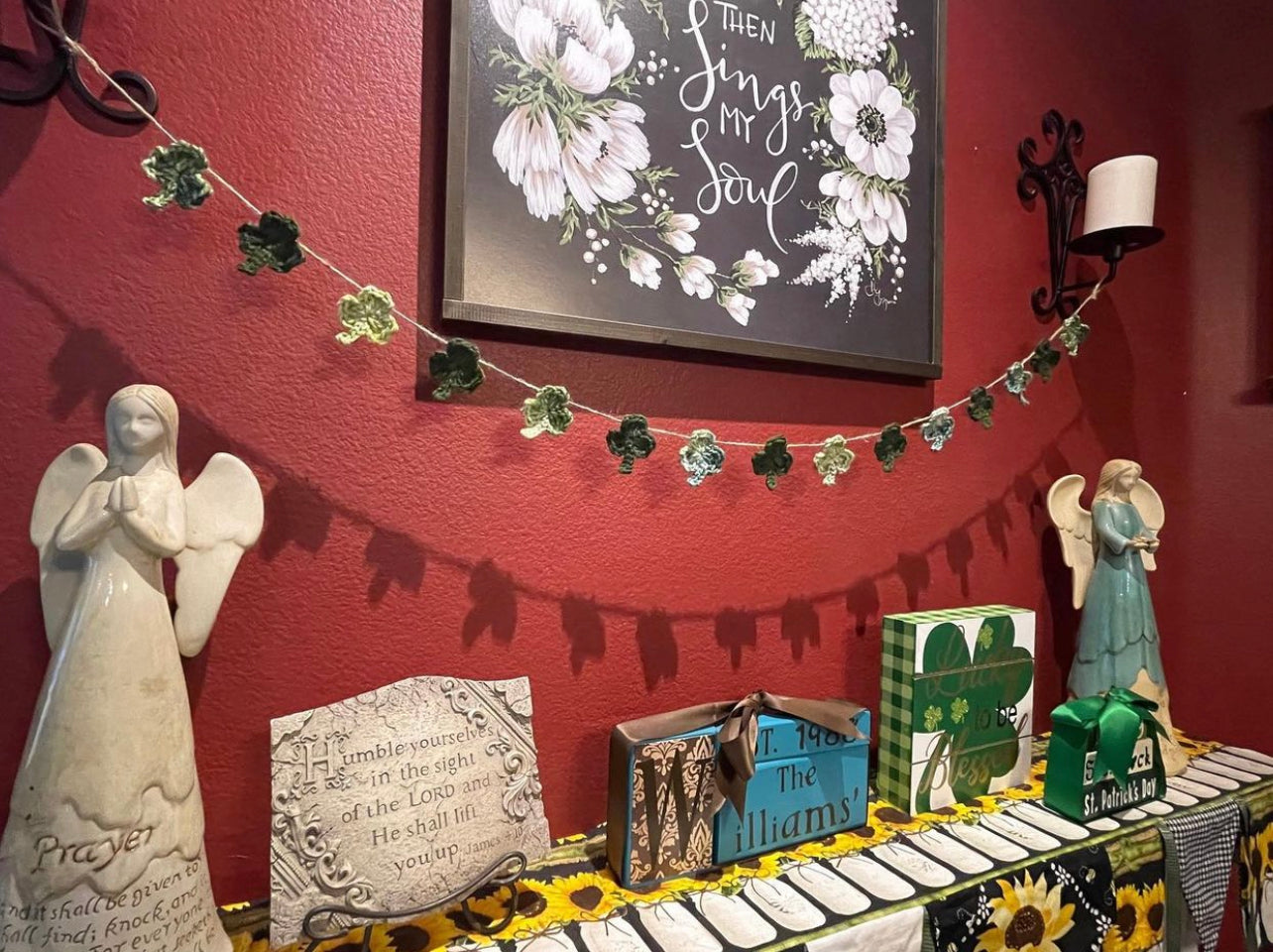 Shamrock Garland