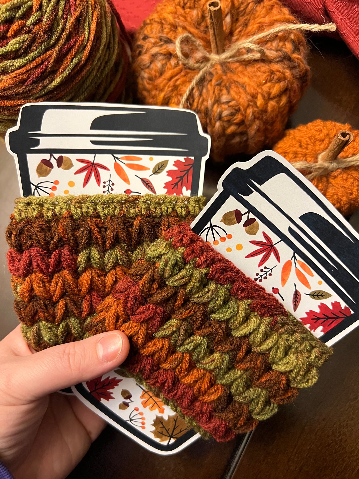 Fall Cup Cozy