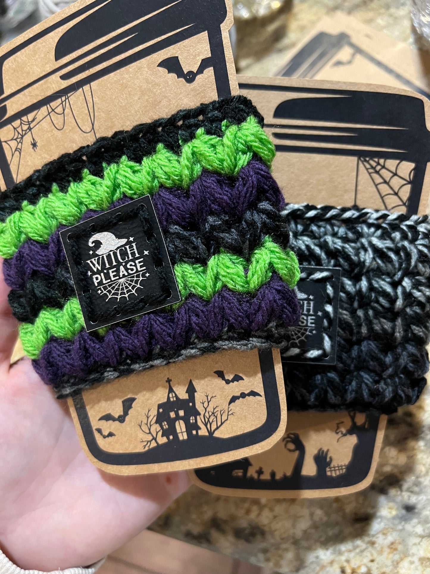 Halloween Cup Cozy