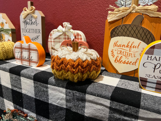 Candy Corn Pumpkin