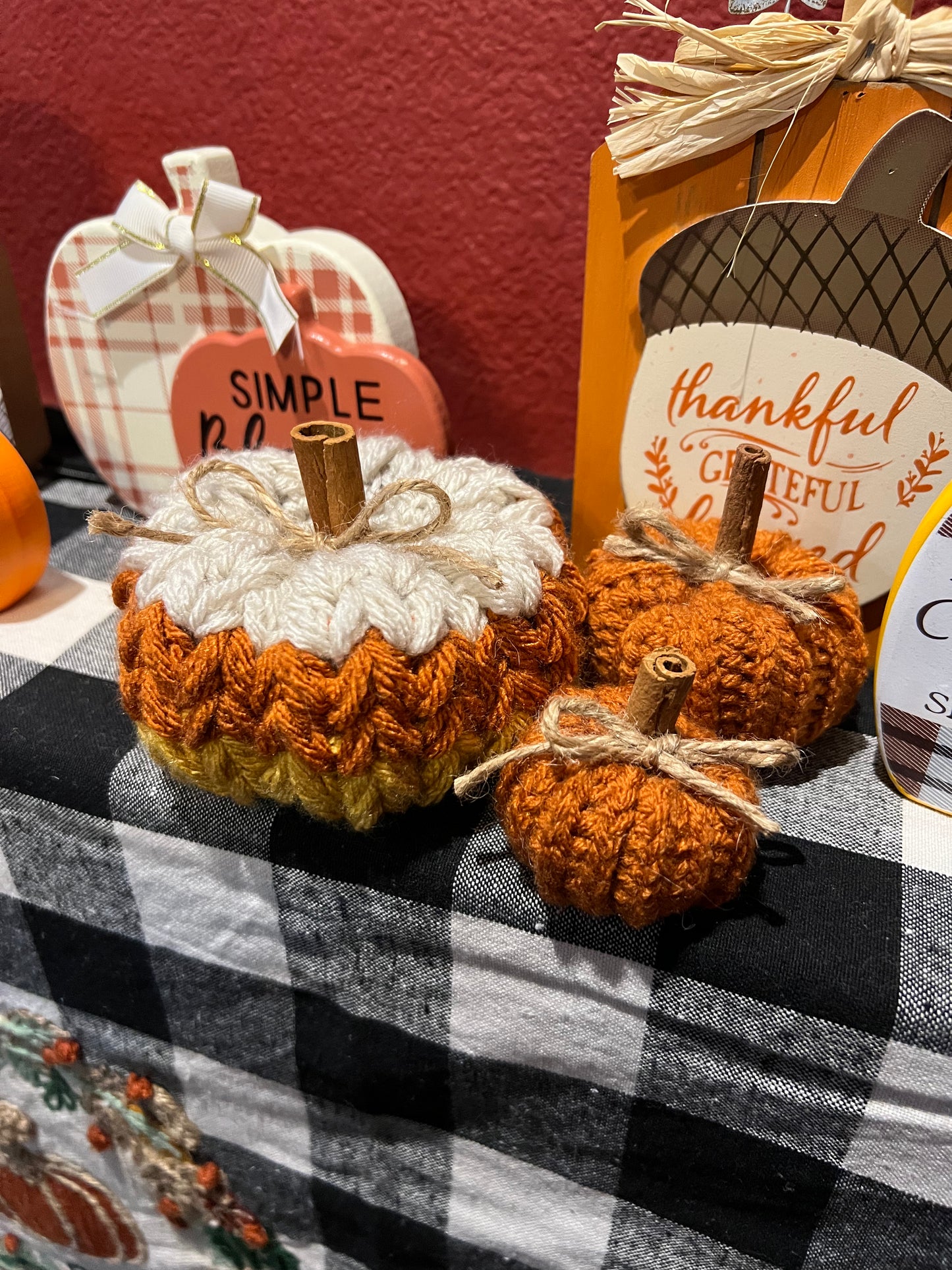 Candy Corn Pumpkin
