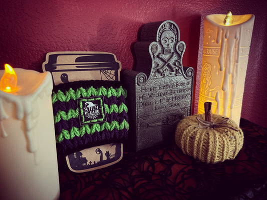 Halloween Cup Cozy