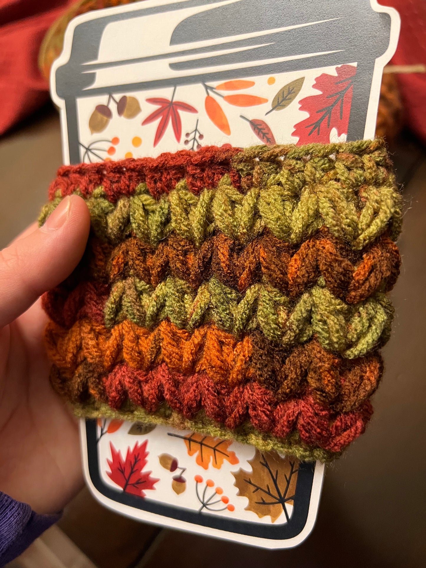 Fall Cup Cozy