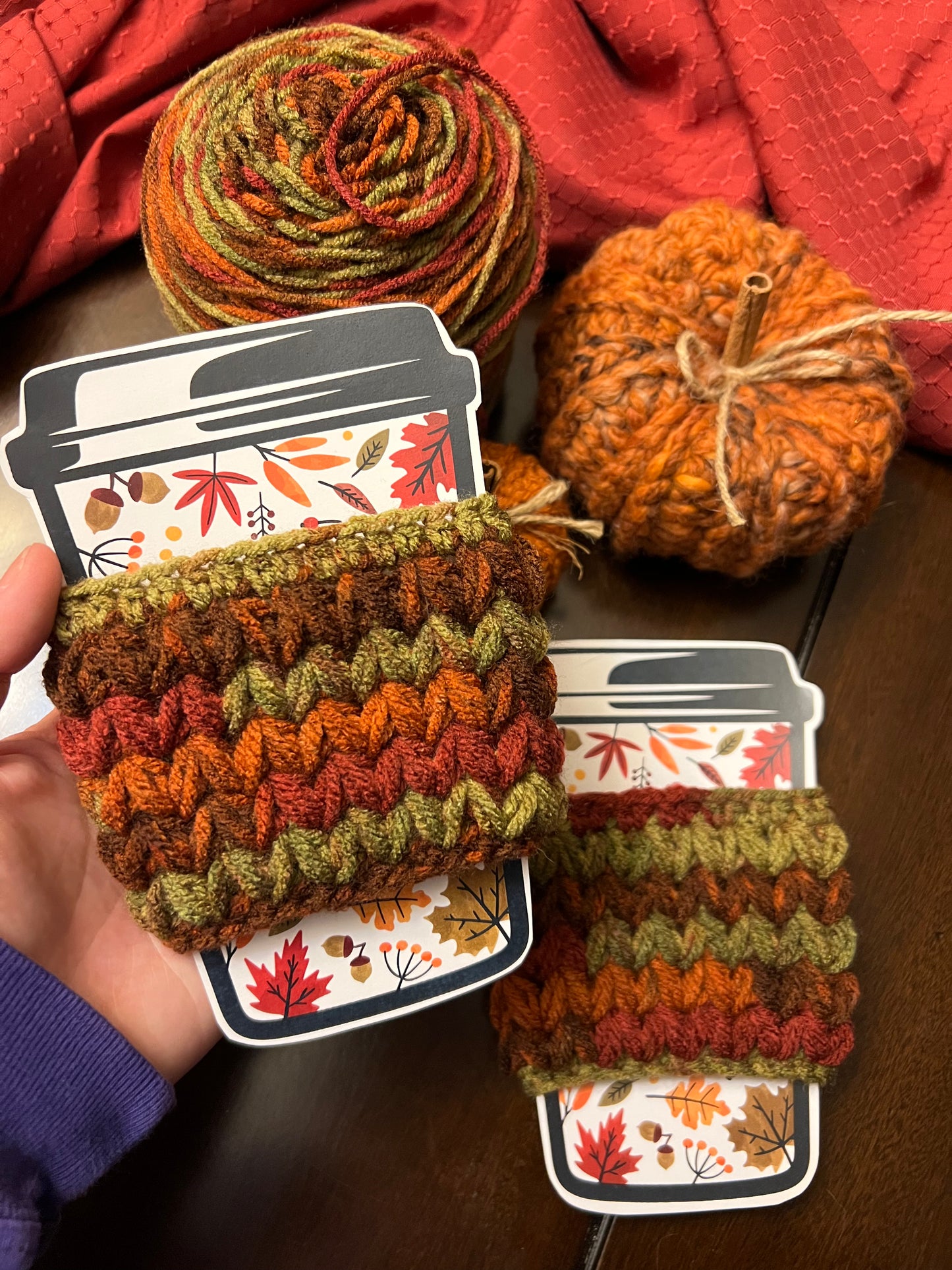 Fall Cup Cozy